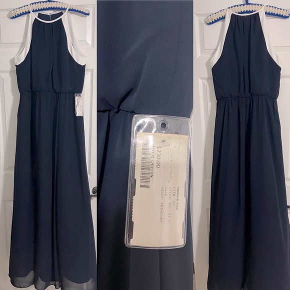 Blue & White dress ✨ - Picture 1 of 3